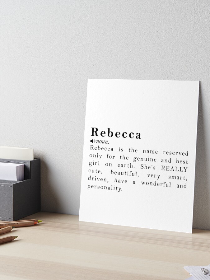 2024 Reserved Rebecca S