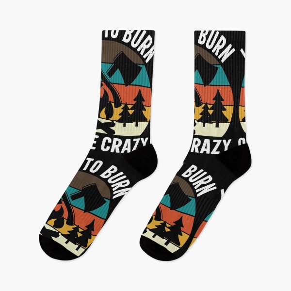 Item preview, I Camp To Burn Off The Crazy Funny designed and sold by GravitiTees.