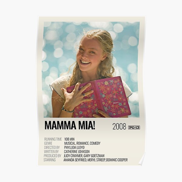Mamma Mia! (2008) movie poster Poster