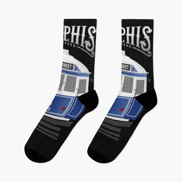 Item preview, Memphis Trolley Vintage - Line 455 (black background) designed and sold by Groenendijk.