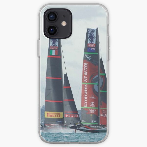 America's Cup - Luna Rossa and Emirates Team New Zealand iPhone Soft Case