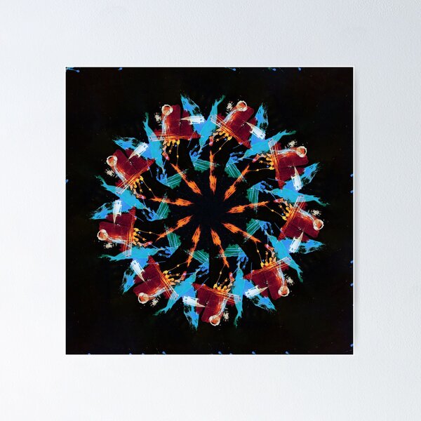 Item preview, STP Screen Transfer Process - 683 - WDVMM - 1042 - Kring Fleish Mandala 1 02 designed and sold by WetdryvacRB01.