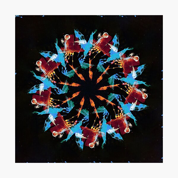 Item preview, STP Screen Transfer Process - 683 - WDVMM - 1042 - Kring Fleish Mandala 1 02 designed and sold by WetdryvacRB01.