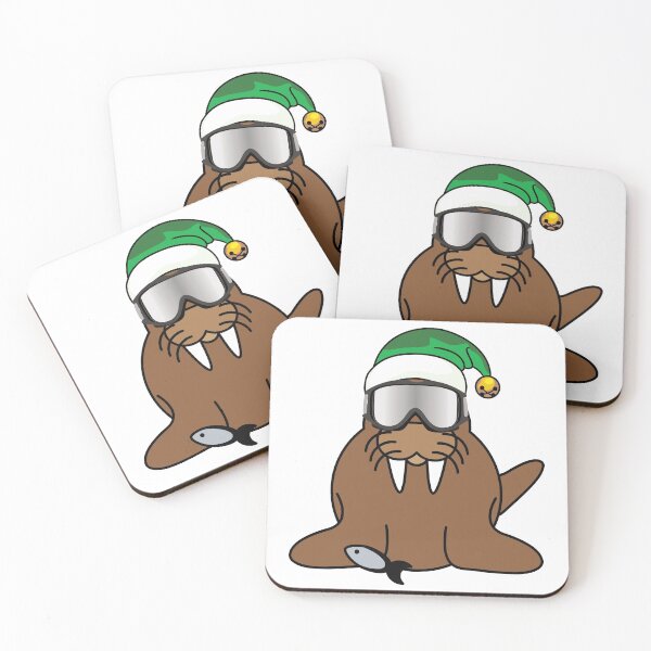Item preview, Walrus with ski goggles. designed and sold by J-Clark.