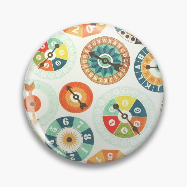 Item preview, Wheel of Fortune - Retro Vintage Game Pattern designed and sold by elevens.