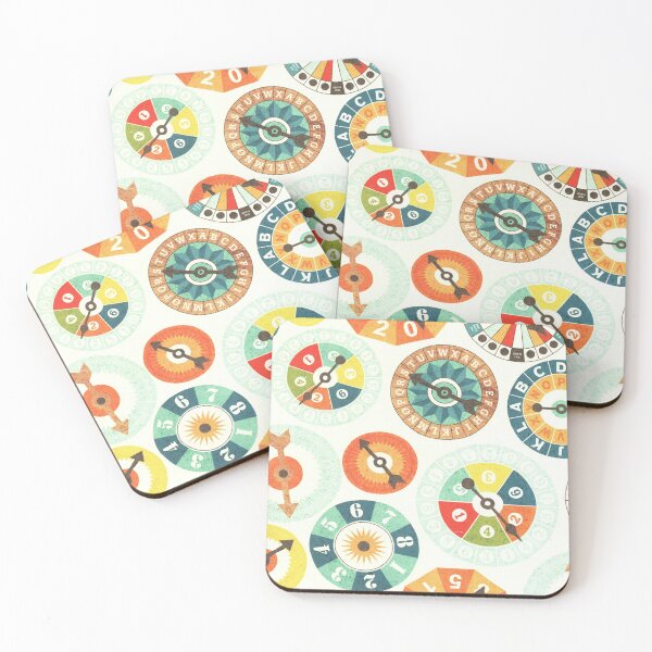 Item preview, Wheel of Fortune - Retro Vintage Game Pattern designed and sold by elevens.