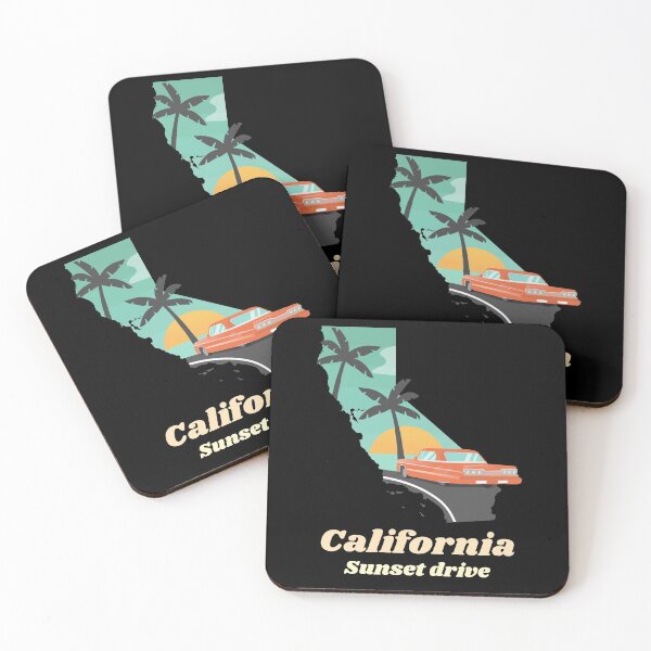 Item preview, California Sunset Drive designed and sold by Ideal Garage.