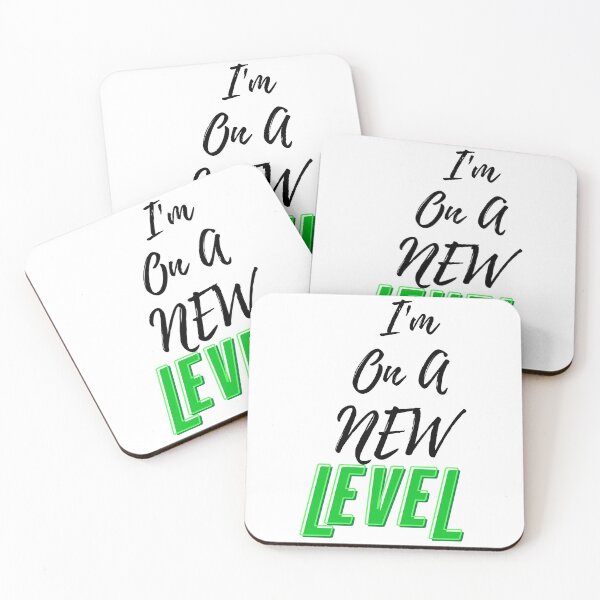 Item preview, Im on a new level green designed and sold by ThreadsByCampion.