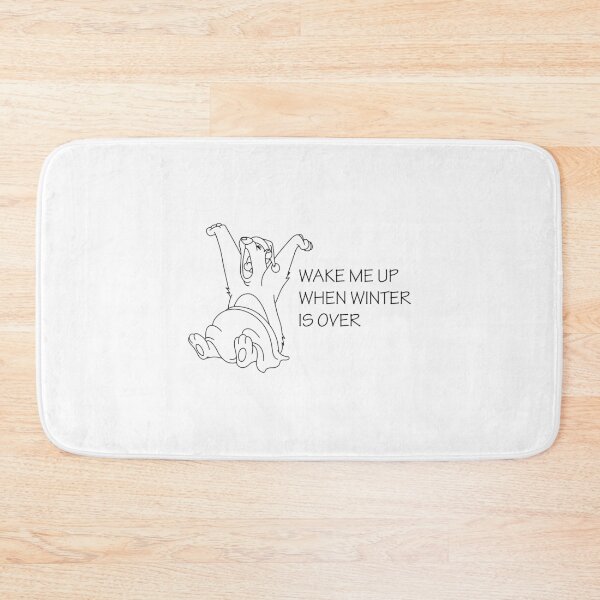 Item preview, Wake Me Up When Winter Is Over designed and sold by RaRa-Design.
