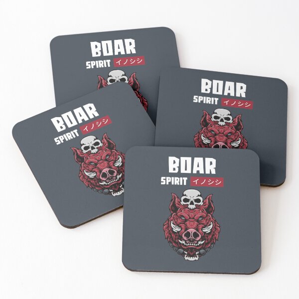Item preview, Boar Spirit - Japanese Icons designed and sold by ManiaTeec.