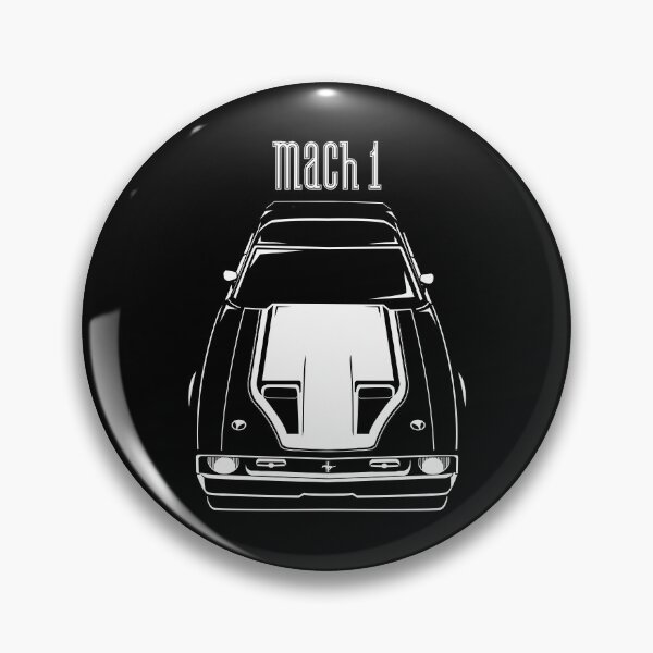 Item preview, Ford Mustang Mach 1 1971-1972 - White Stripe designed and sold by V8social.