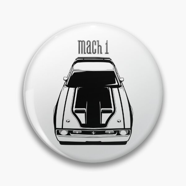 Item preview, Ford Mustang Mach 1 1971-1972 - Black Stripe designed and sold by V8social.