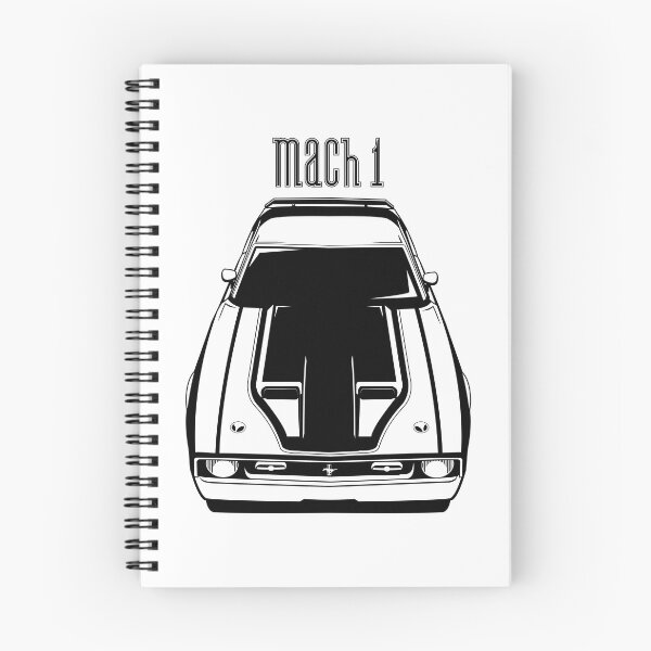 Item preview, Ford Mustang Mach 1 1971-1972 - Black Stripe designed and sold by V8social.