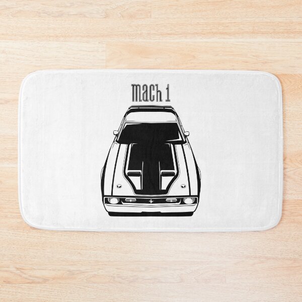 Item preview, Ford Mustang Mach 1 1971-1972 - Black Stripe designed and sold by V8social.