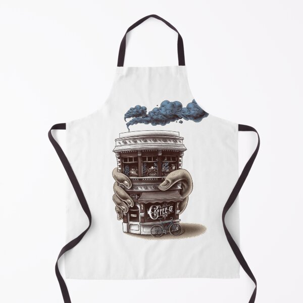 Item preview, Beautiful Coffee Shop House Cup Design designed and sold by Opal Print.