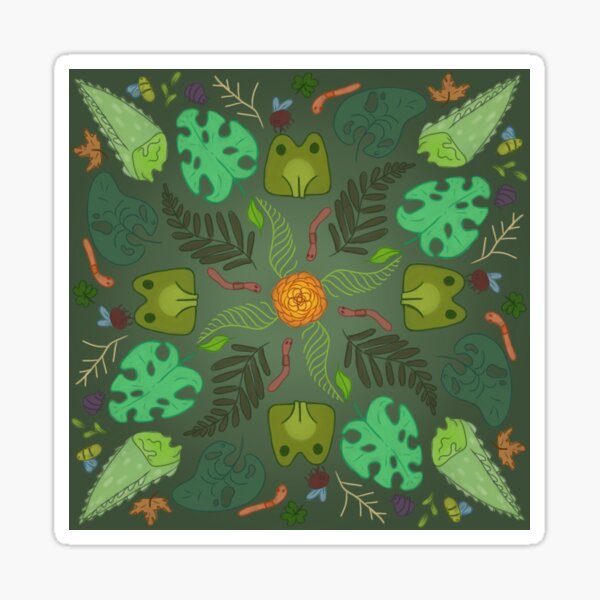 Item preview, Frog and Flora designed and sold by Risky Beetle.