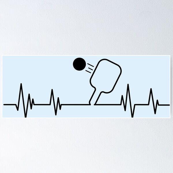 Item preview, Pickleball Heartbeat,Pickleball lover Men's designed and sold by ELmezz.