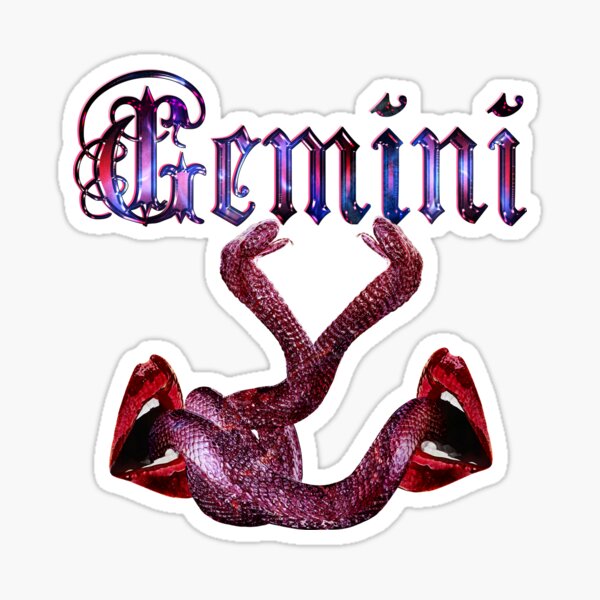 GEMINI AGENDA Sticker