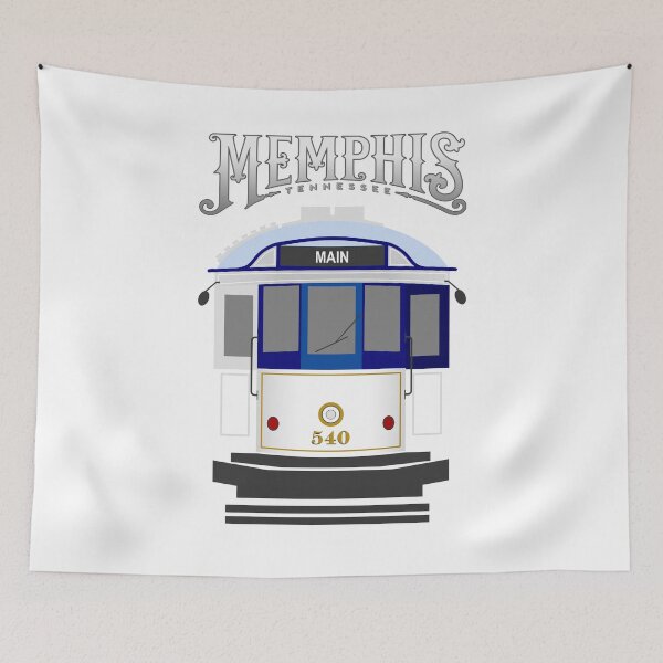 Item preview, Memphis Trolley Vintage - Line 540 (white background) designed and sold by Groenendijk.