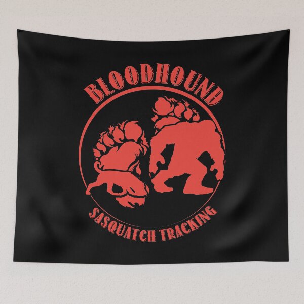 Item preview, Bloodhound Sasquatch Tracking designed and sold by Warrior Veteran Clothing.