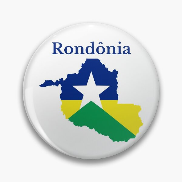 Item preview, Rondonia State Map Flag, Brazil designed and sold by marosharaf.