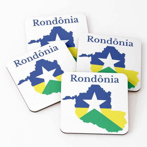 Item preview, Rondonia State Map Flag, Brazil designed and sold by marosharaf.