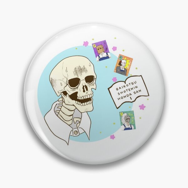 Item preview, Skullface Bookseller Honda-San designed and sold by hello-jojo.