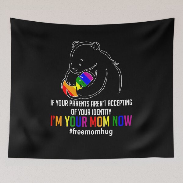 Item preview, I'm Your Mom Now - LGBT Free Hugs Support Pride Mom Hugs designed and sold by Manisma Road.