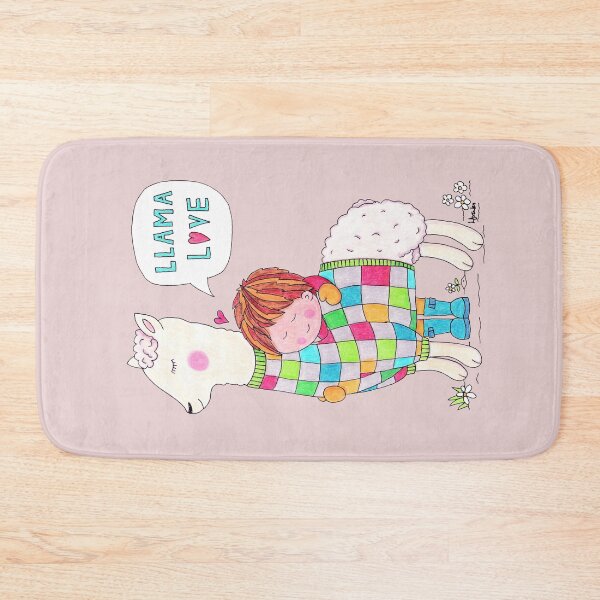 Item preview, Llama Love designed and sold by LouiseFranksArt.