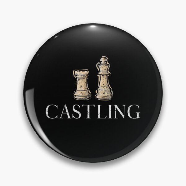 Item preview, Chess Castling Vintage designed and sold by CozyMarket.