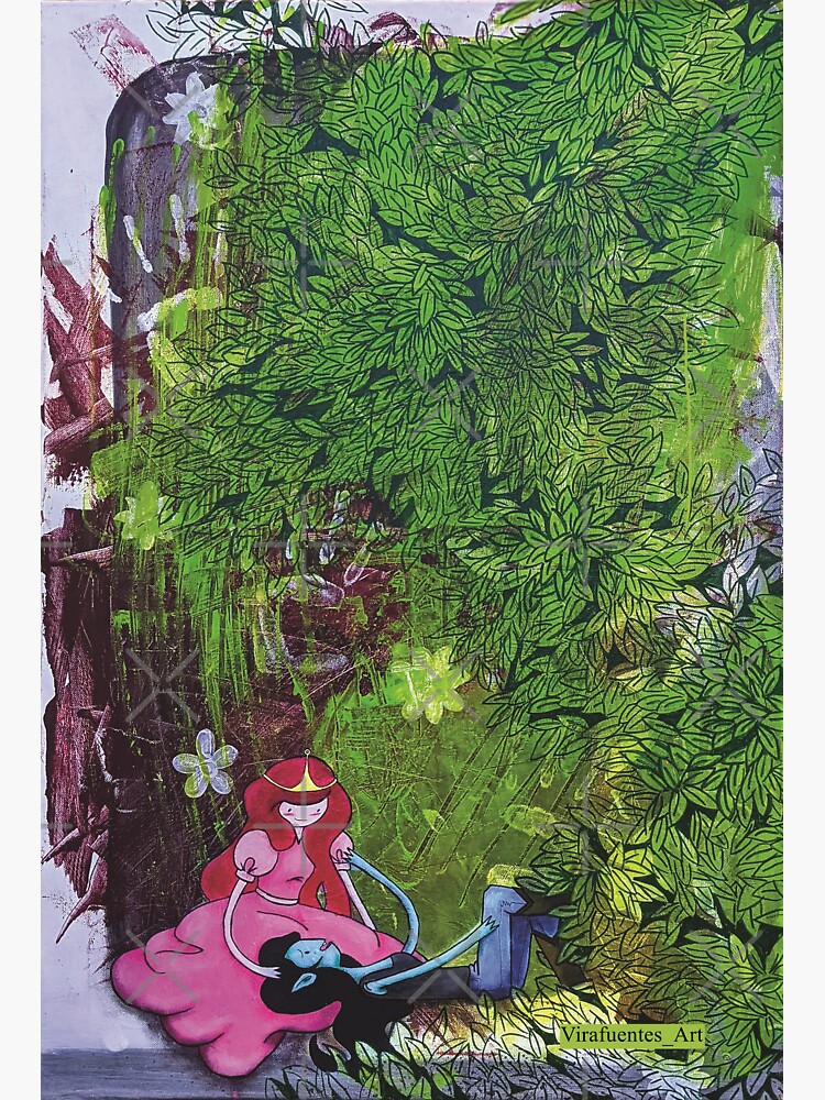 Thumbnail 3 of 3, Sticker, Pause in the Chaos designed and sold by VirafuentesArt.