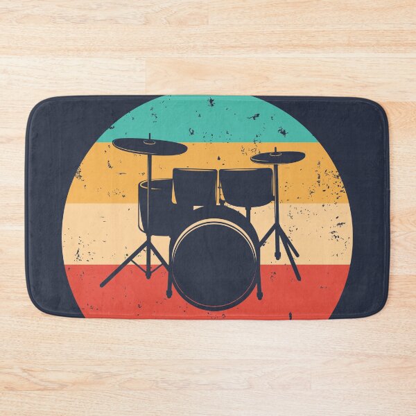 Item preview, vintage sunset drums lover drummers band birthday gift girls designed and sold by ELmezz.