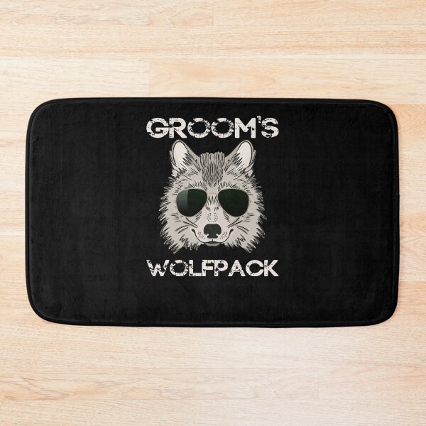 Item preview, Matching Getting Ready Bride & Groom Wedding-Wolfpack Groom designed and sold by Manisma Road.