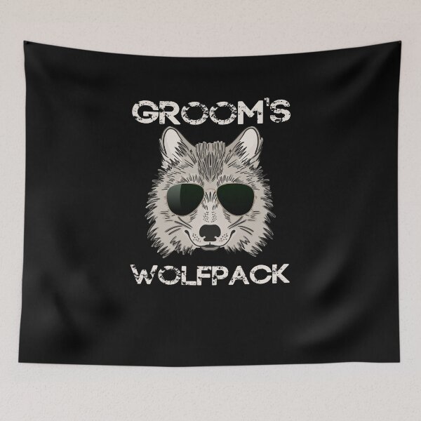 Item preview, Matching Getting Ready Bride & Groom Wedding-Wolfpack Groom designed and sold by Manisma Road.