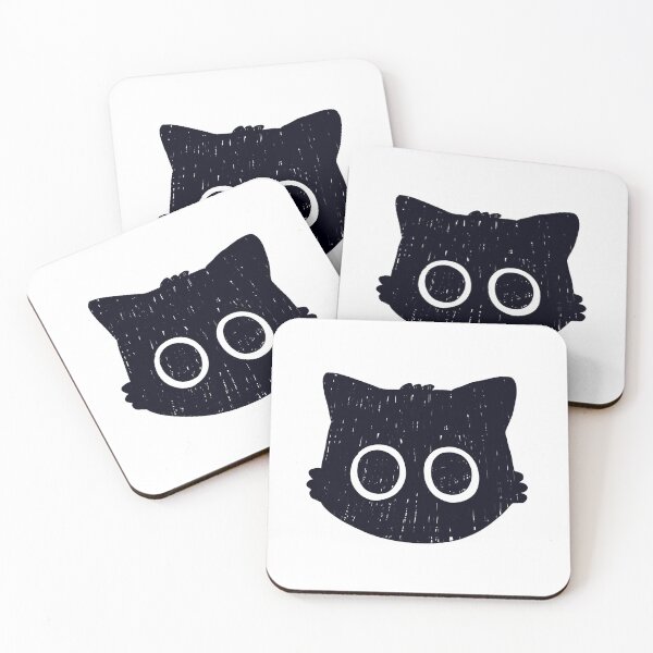 Item preview, black cat design designed and sold by creaturesditch.
