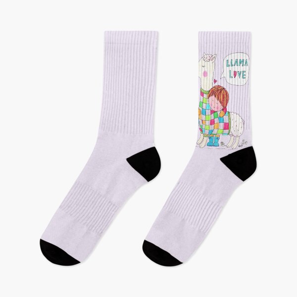Item preview, Llama Love designed and sold by LouiseFranksArt.