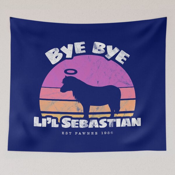 Item preview, Bye bye Li'l Sebastian • Est Pawnee 1986 (Warm) designed and sold by Gabradoodle Tees.