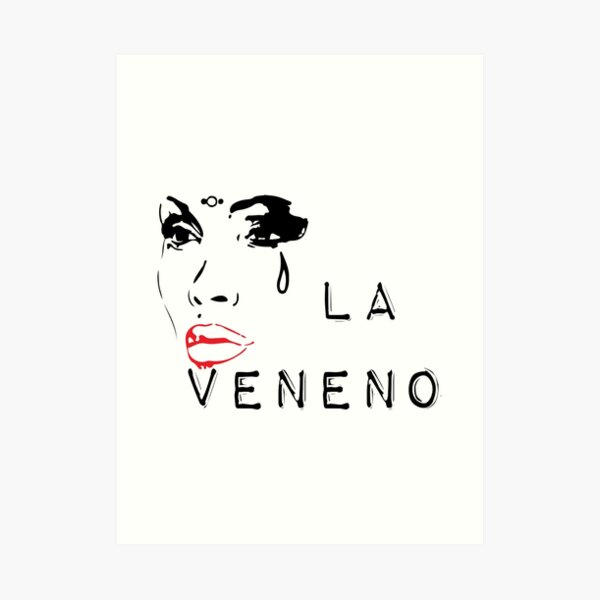 LA VENENO Lámina artística
