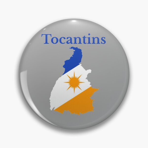 Item preview, Tocantins State Map Flag, Brazil designed and sold by marosharaf.