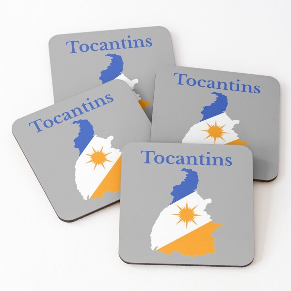 Item preview, Tocantins State Map Flag, Brazil designed and sold by marosharaf.