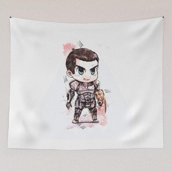 Item preview, Shepard - Chibi - Watercolor Sketch designed and sold by Visionyst.