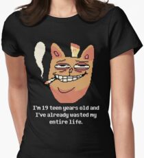 Burgerpants Women's Fitted T-Shirt
