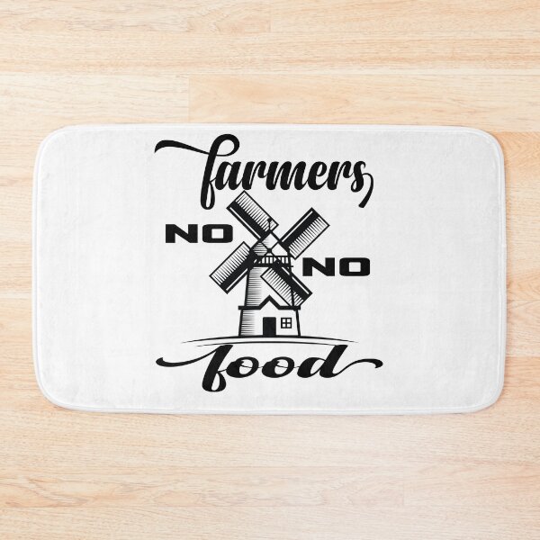 Item preview, No Farmers No Food Windmill designed and sold by ADAMYASS.