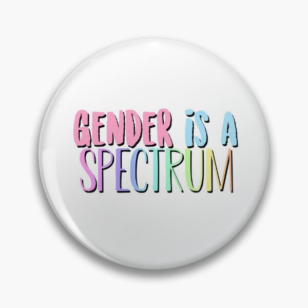 Item preview, gender is a spectrum designed and sold by wordswithfonts.