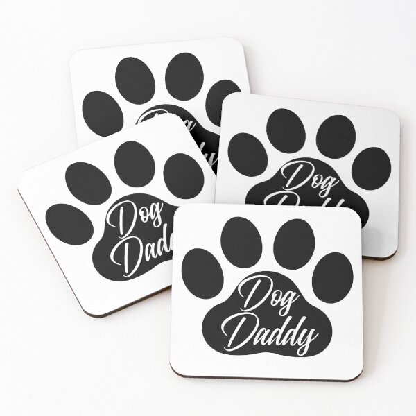 Item preview, Dog Daddy Paw Print designed and sold by DadJokeDescript.