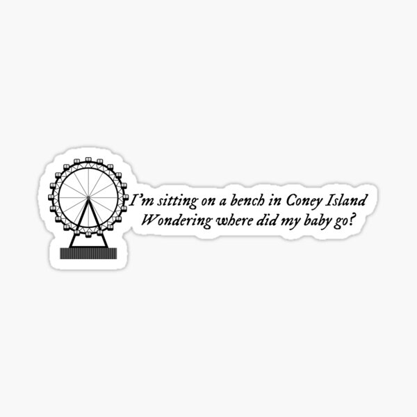 Coney Island Stickers For Sale Redbubble
