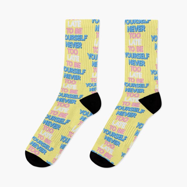 Item preview, Trans Pride Flag Affirmation Never Too Late To Be Yourself designed and sold by Day10Machine.