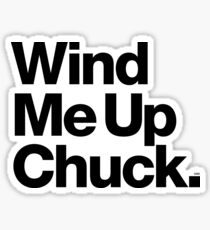 Chuck Brown DC Go-Go Wind Me Up Sticker
