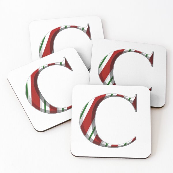 Item preview,   Christmas Monogram Letter C designed and sold by loveoceanair.