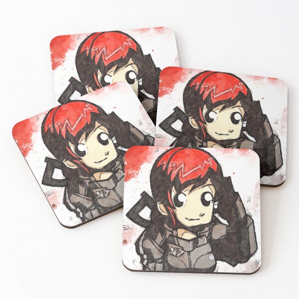 Item preview, Femshep - Paragon - Chibi - Watercolor Sketch designed and sold by Visionyst.